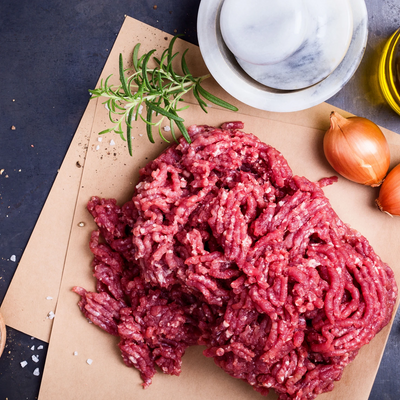 Lilla köttfärslådan av högrev ANGUS, ca 3 kg (fryst)
