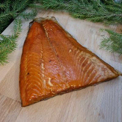 Varmrökt regnbågsfilé 340-350g